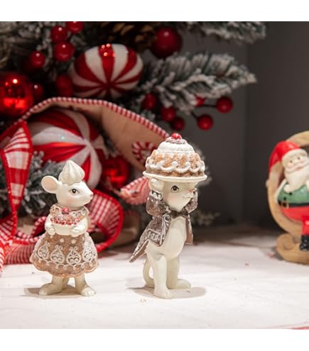 Amazon.com: Raz Imports Christmas Gingham Gingerbread Santa